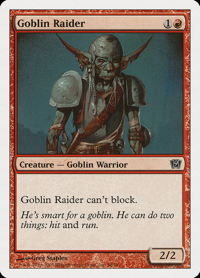 Goblin Raider [Ninth Edition] | Impulse Games and Hobbies