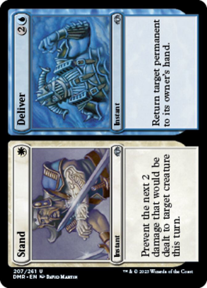 Stand // Deliver [Dominaria Remastered] | Impulse Games and Hobbies