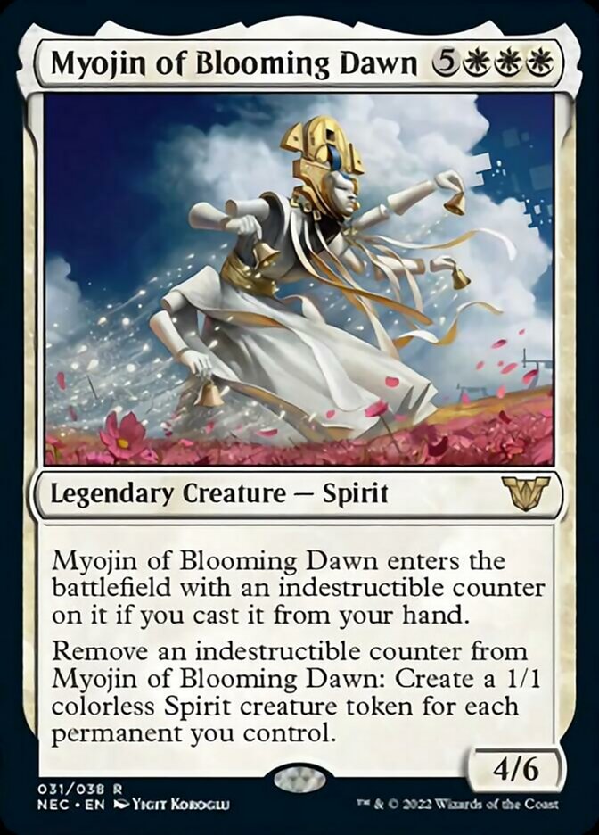 Myojin of Blooming Dawn [Kamigawa: Neon Dynasty Commander] | Impulse Games and Hobbies