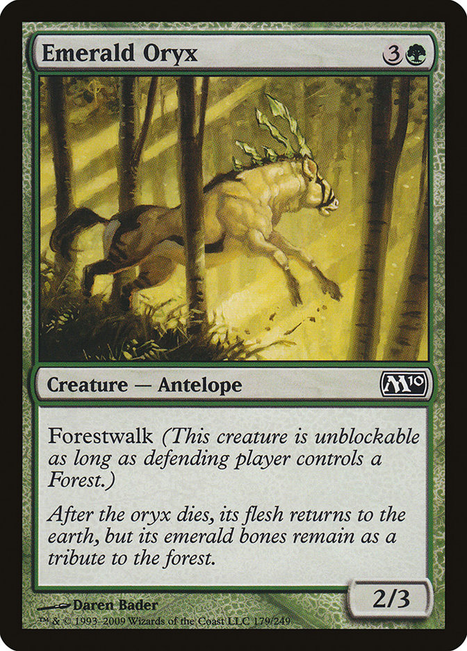 Emerald Oryx [Magic 2010] | Impulse Games and Hobbies