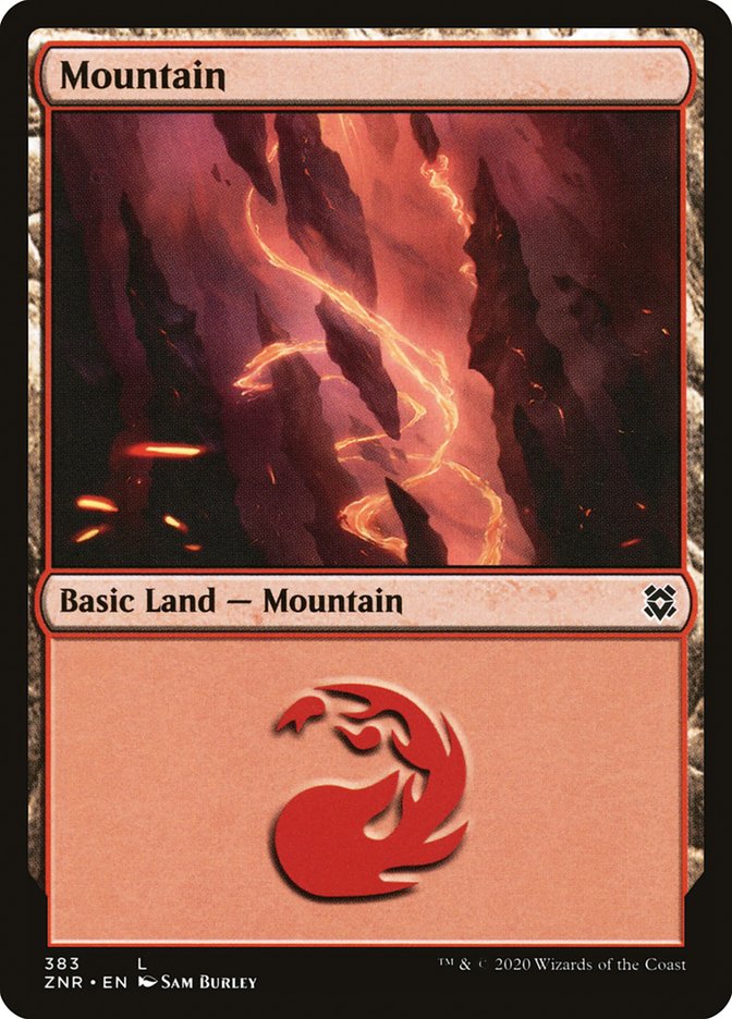 Mountain (383) [Zendikar Rising] | Impulse Games and Hobbies