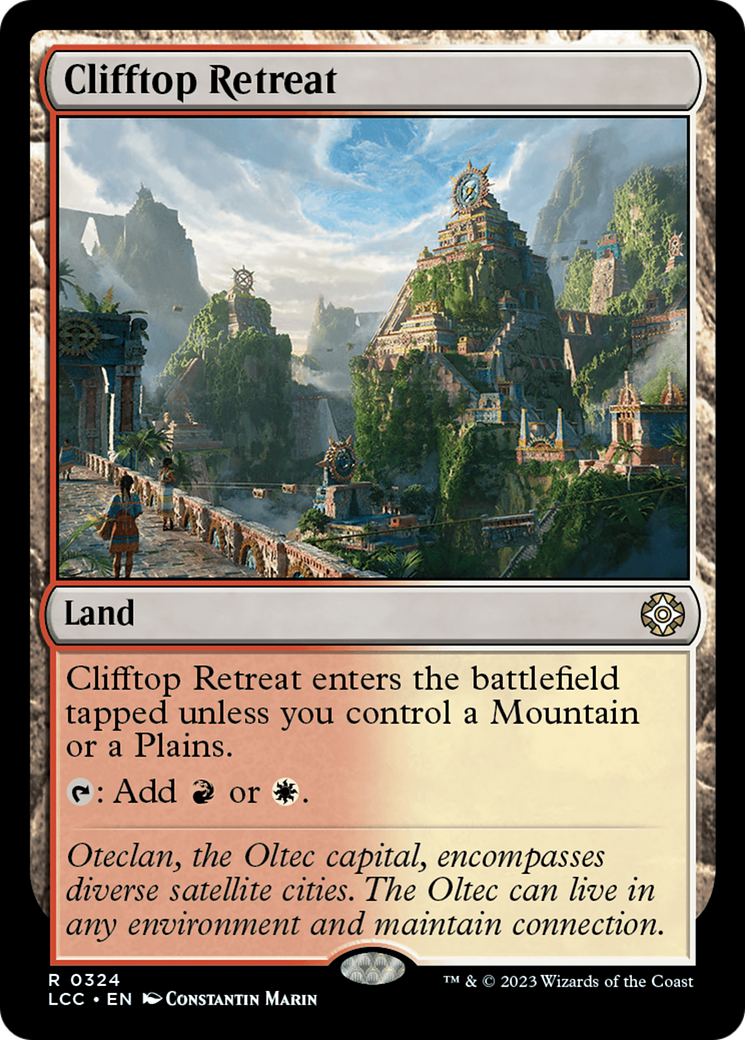 Clifftop Retreat [The Lost Caverns of Ixalan Commander] | Impulse Games and Hobbies