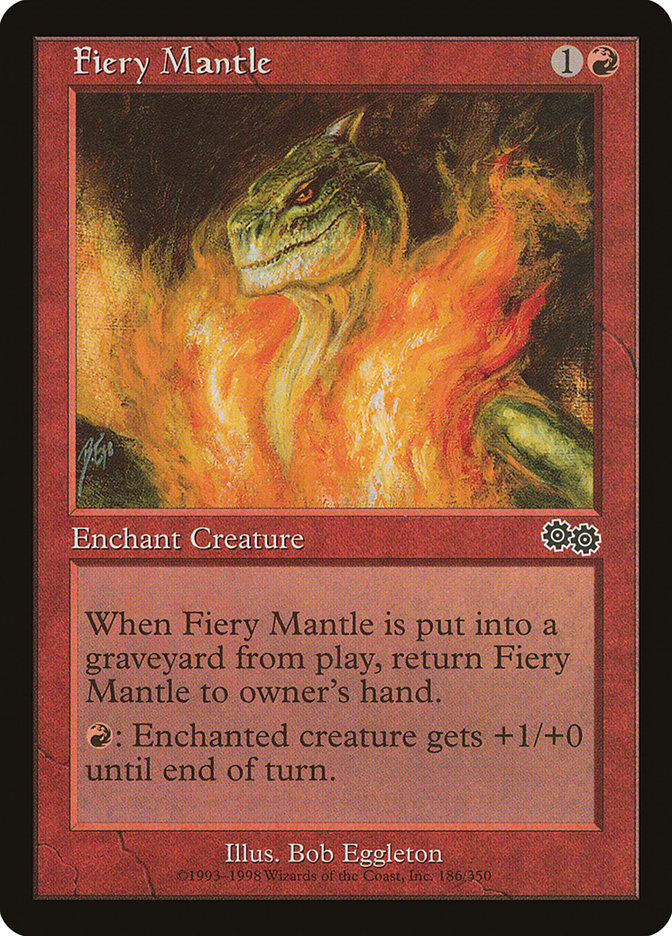 Fiery Mantle [Urza's Saga] | Impulse Games and Hobbies