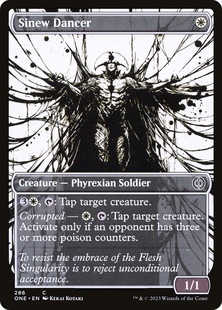 Sinew Dancer (Showcase Ichor) [Phyrexia: All Will Be One] | Impulse Games and Hobbies