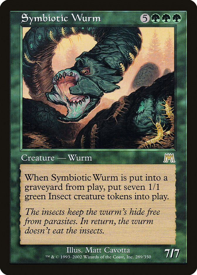 Symbiotic Wurm [Onslaught] | Impulse Games and Hobbies