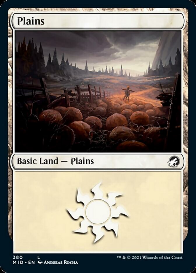 Plains (380) [Innistrad: Midnight Hunt] | Impulse Games and Hobbies