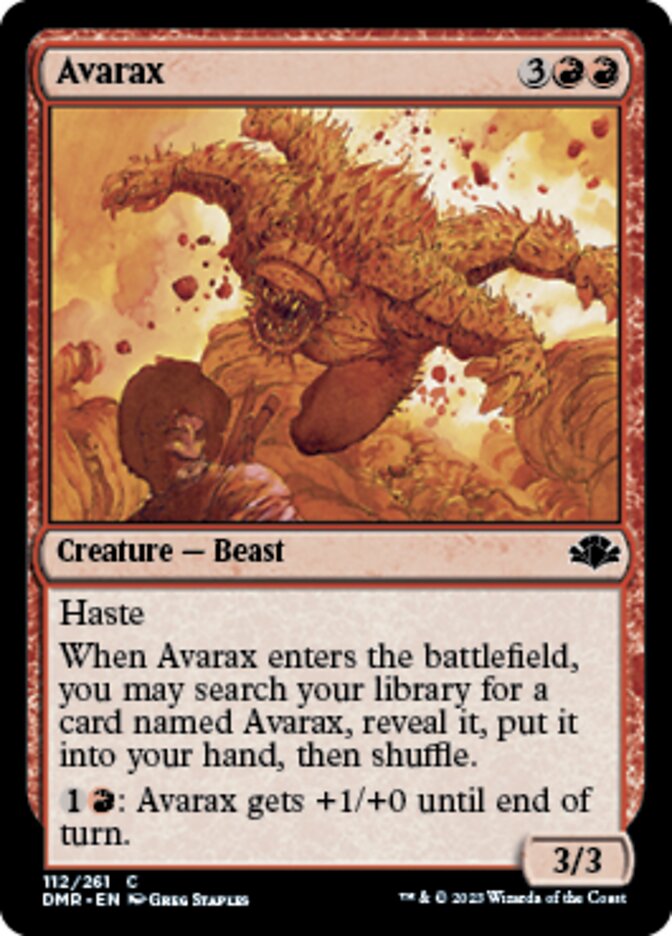 Avarax [Dominaria Remastered] | Impulse Games and Hobbies