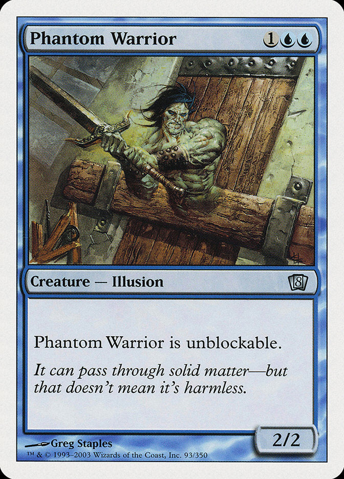 Phantom Warrior [Eighth Edition] | Impulse Games and Hobbies