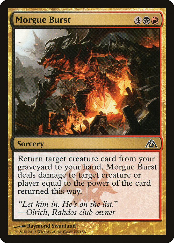 Morgue Burst [Dragon's Maze] | Impulse Games and Hobbies