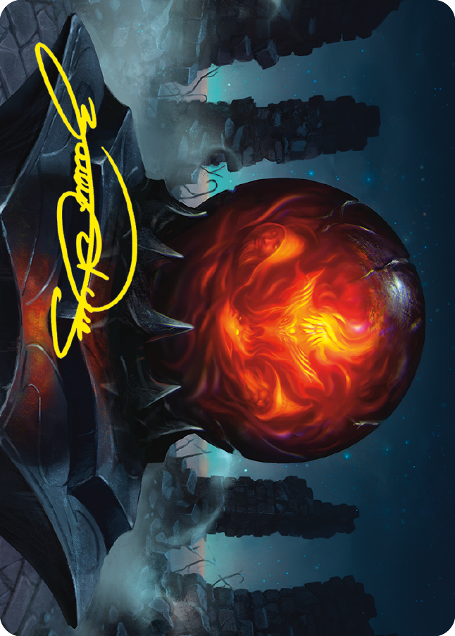 Commander's Sphere Art Card (Gold-Stamped Signature) [The Lord of the Rings: Tales of Middle-earth Art Series] | Impulse Games and Hobbies