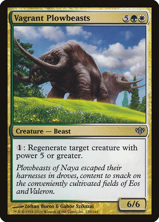 Vagrant Plowbeasts [Conflux] | Impulse Games and Hobbies