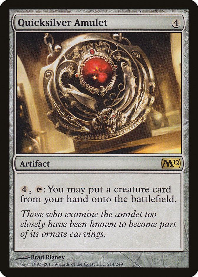 Quicksilver Amulet [Magic 2012] | Impulse Games and Hobbies