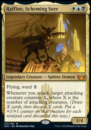 Raffine, Scheming Seer (Promo Pack) [Streets of New Capenna Promos] | Impulse Games and Hobbies