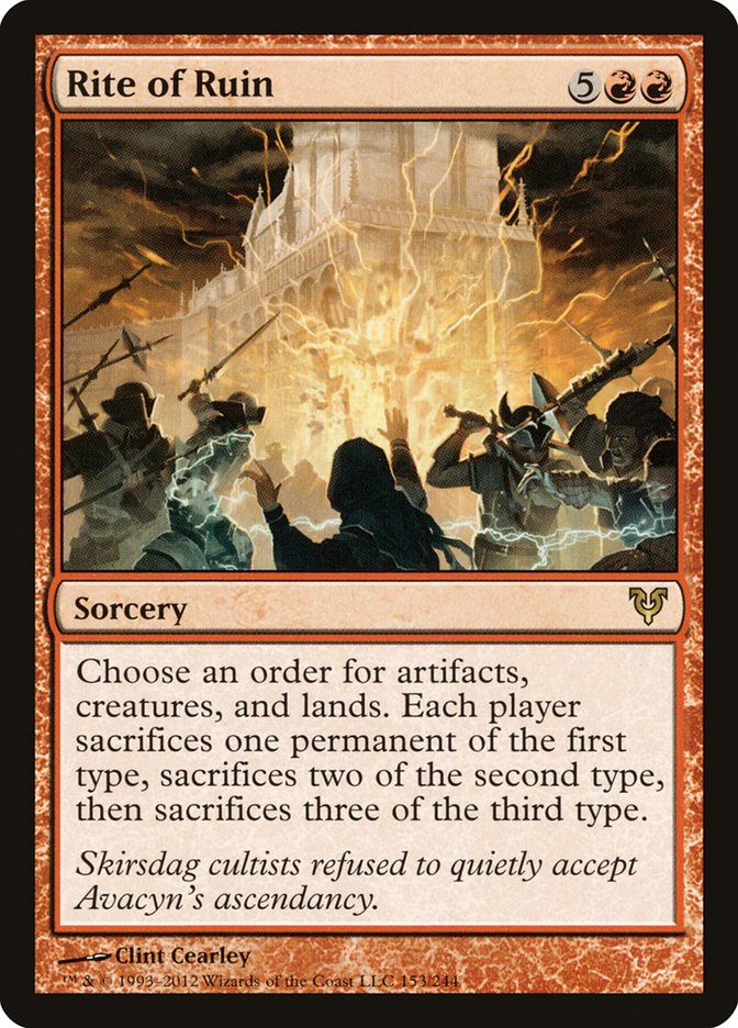 Rite of Ruin [Avacyn Restored] | Impulse Games and Hobbies