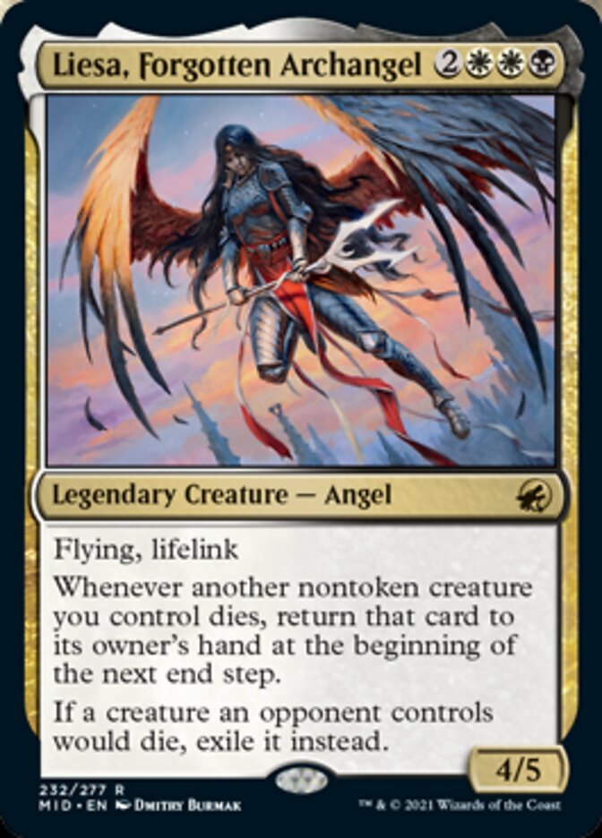 Liesa, Forgotten Archangel [Innistrad: Midnight Hunt] | Impulse Games and Hobbies