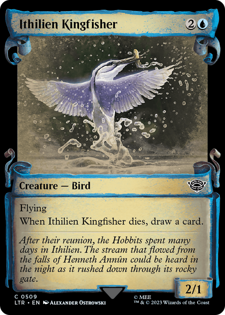 Ithilien Kingfisher [The Lord of the Rings: Tales of Middle-Earth Showcase Scrolls] | Impulse Games and Hobbies