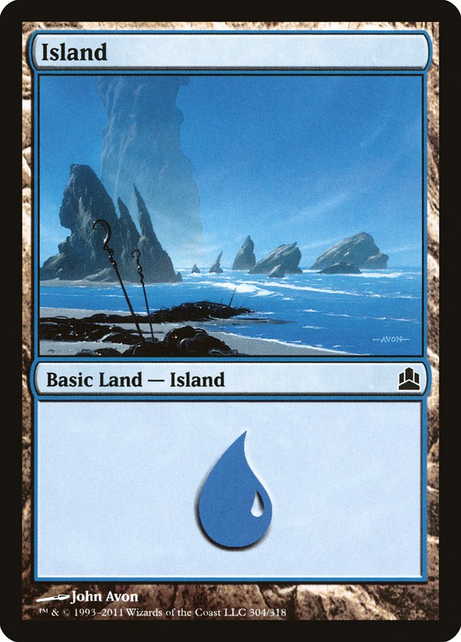 Island (304) [Commander 2011] | Impulse Games and Hobbies