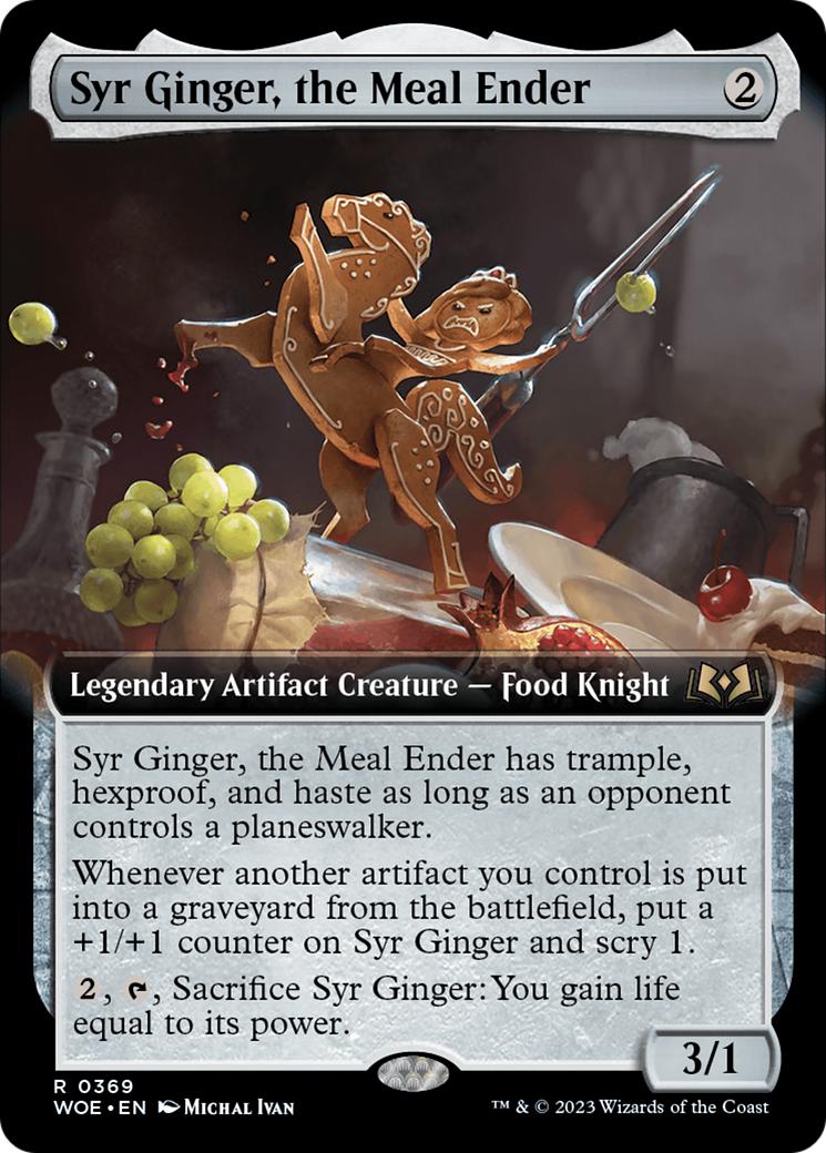 Syr Ginger, the Meal Ender (Extended Art) [Wilds of Eldraine] | Impulse Games and Hobbies