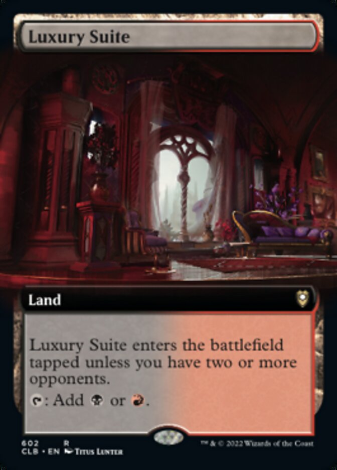 Luxury Suite (Extended Art) [Commander Legends: Battle for Baldur's Gate] | Impulse Games and Hobbies