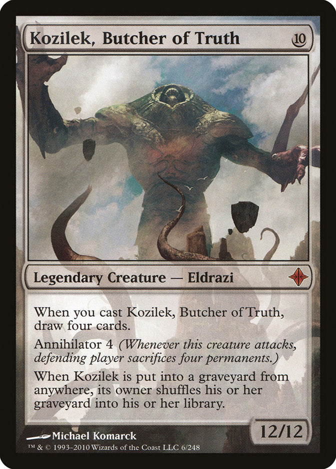 Kozilek, Butcher of Truth [Rise of the Eldrazi] | Impulse Games and Hobbies