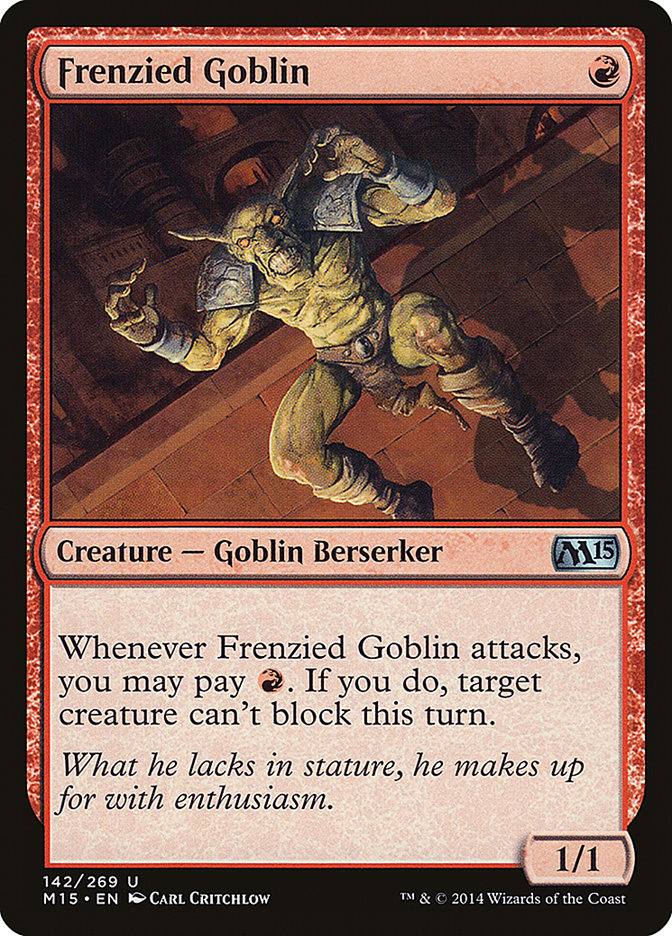 Frenzied Goblin [Magic 2015] | Impulse Games and Hobbies