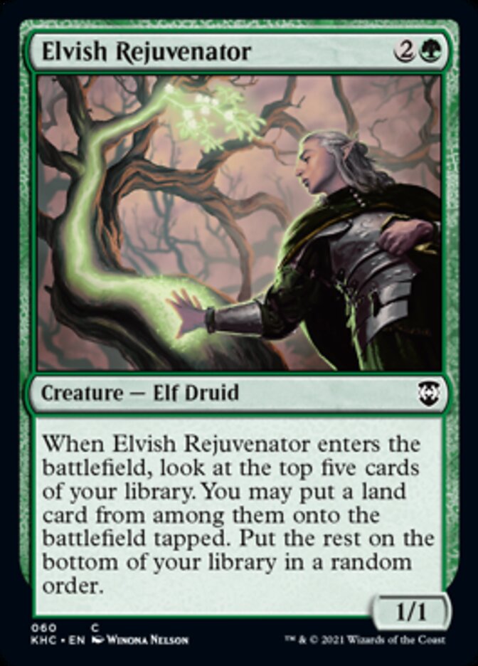 Elvish Rejuvenator [Kaldheim Commander] | Impulse Games and Hobbies