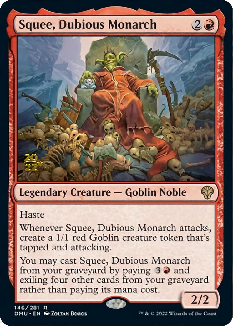 Squee, Dubious Monarch [Dominaria United Prerelease Promos] | Impulse Games and Hobbies