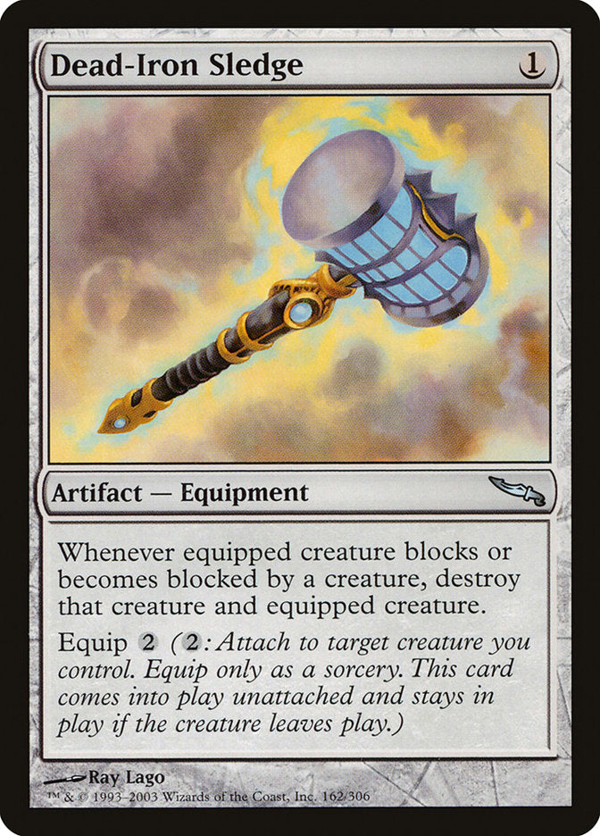 Dead-Iron Sledge [Mirrodin] | Impulse Games and Hobbies