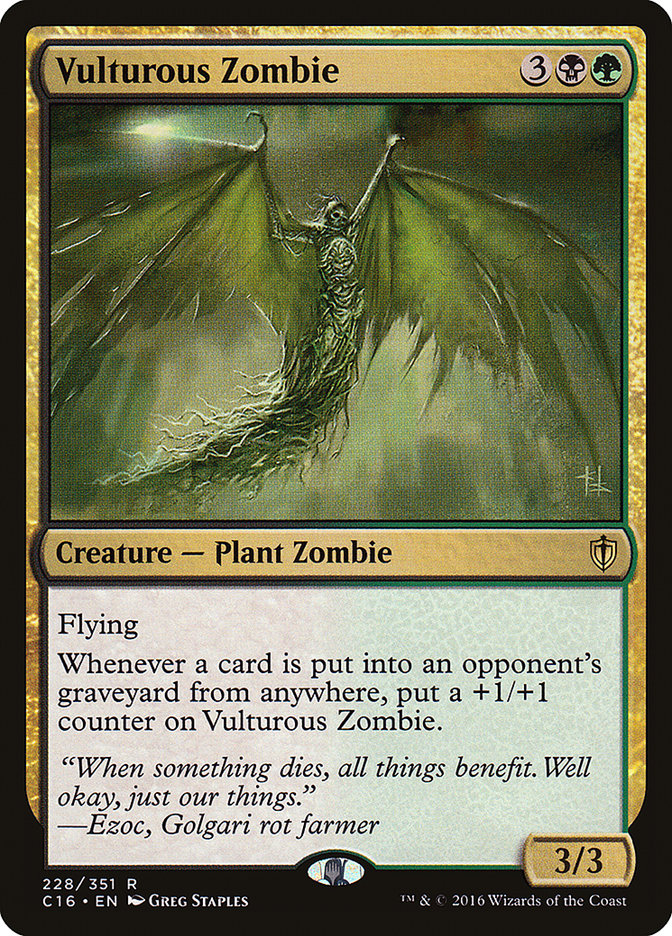 Vulturous Zombie [Commander 2016] | Impulse Games and Hobbies