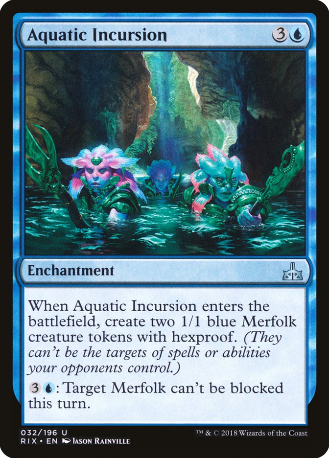 Aquatic Incursion [Rivals of Ixalan] | Impulse Games and Hobbies
