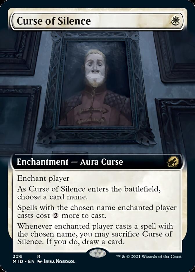 Curse of Silence (Extended) [Innistrad: Midnight Hunt] | Impulse Games and Hobbies