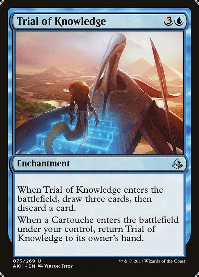 Trial of Knowledge [Amonkhet] | Impulse Games and Hobbies