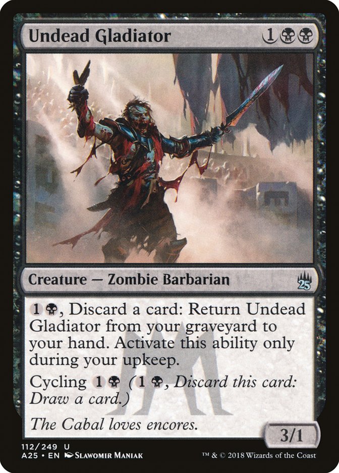 Undead Gladiator [Masters 25] | Impulse Games and Hobbies