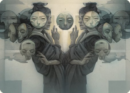 Vesuvan Duplimancy Art Card [Dominaria United Art Series] | Impulse Games and Hobbies