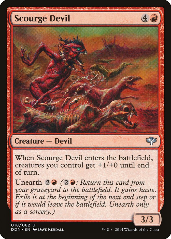 Scourge Devil [Duel Decks: Speed vs. Cunning] | Impulse Games and Hobbies