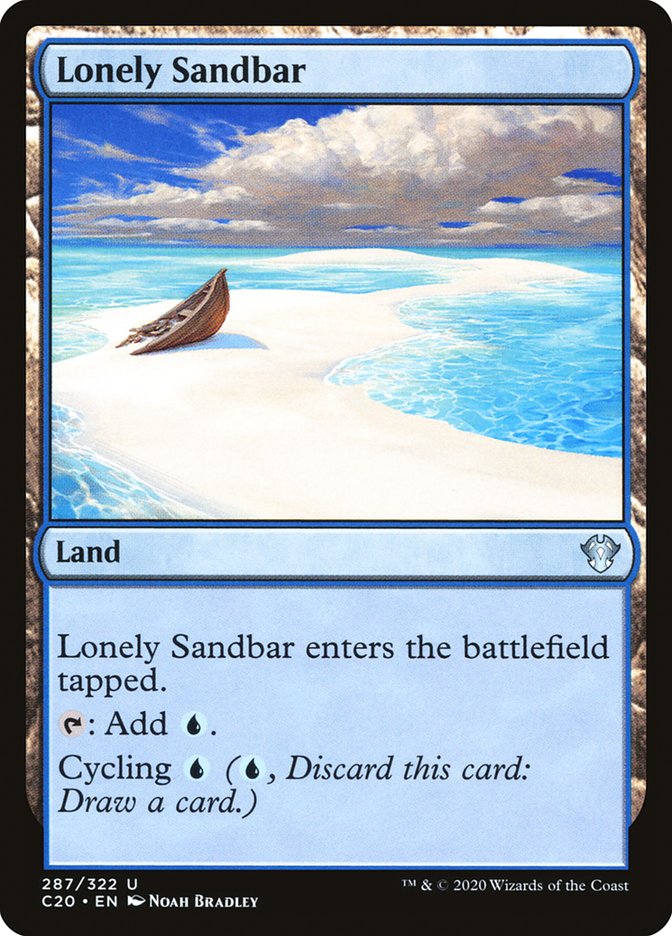 Lonely Sandbar [Commander 2020] | Impulse Games and Hobbies