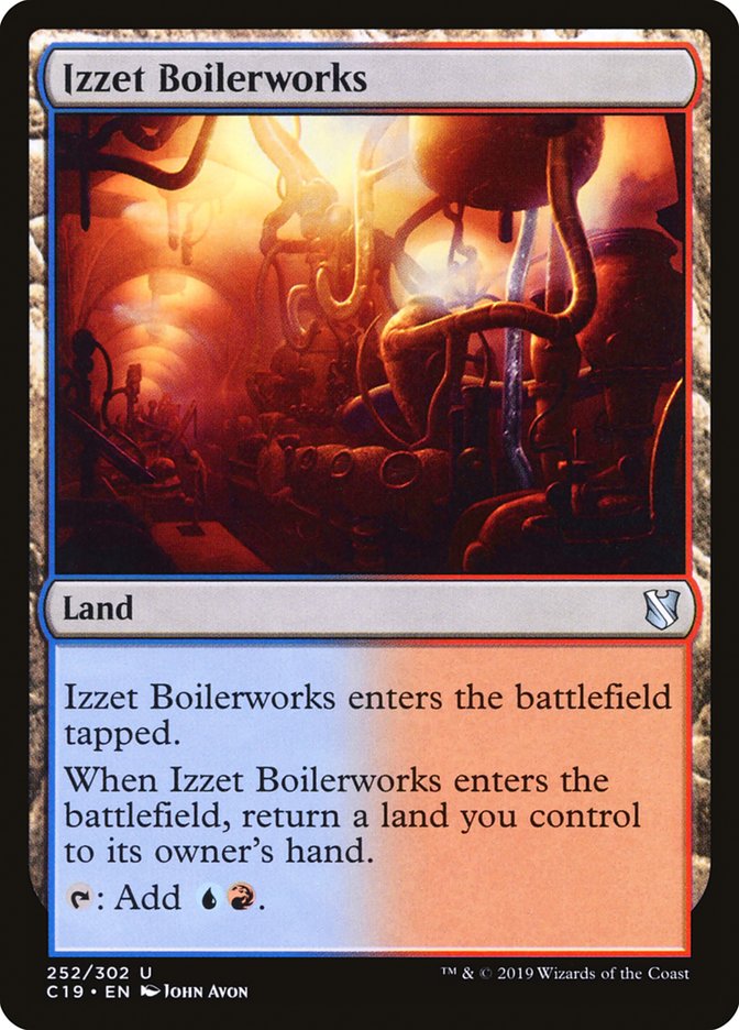 Izzet Boilerworks [Commander 2019] | Impulse Games and Hobbies