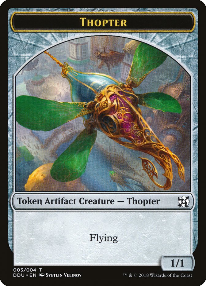 Thopter (003/004) [Duel Decks: Elves vs. Inventors Tokens] | Impulse Games and Hobbies