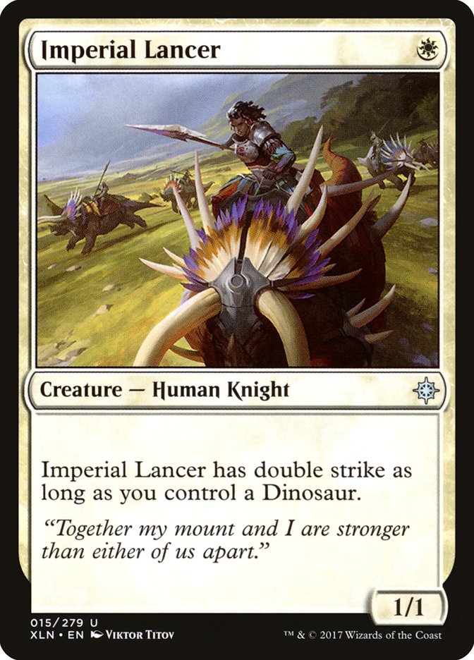 Imperial Lancer [Ixalan] | Impulse Games and Hobbies