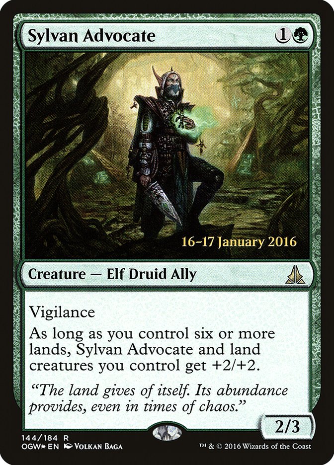 Sylvan Advocate [Oath of the Gatewatch Prerelease Promos] | Impulse Games and Hobbies