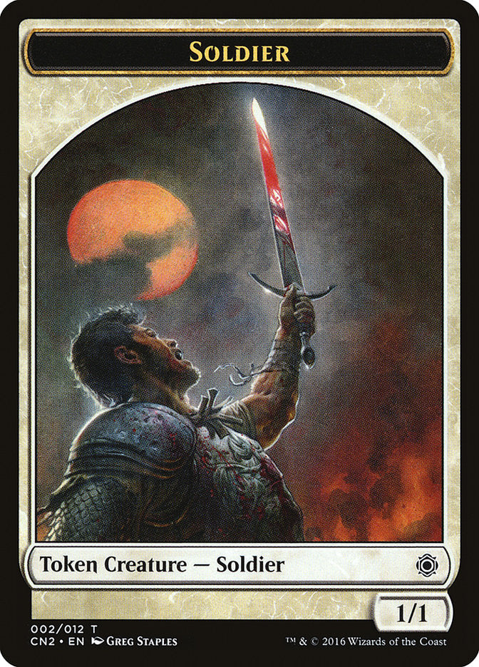 Soldier (002/012) [Conspiracy: Take the Crown Tokens] | Impulse Games and Hobbies