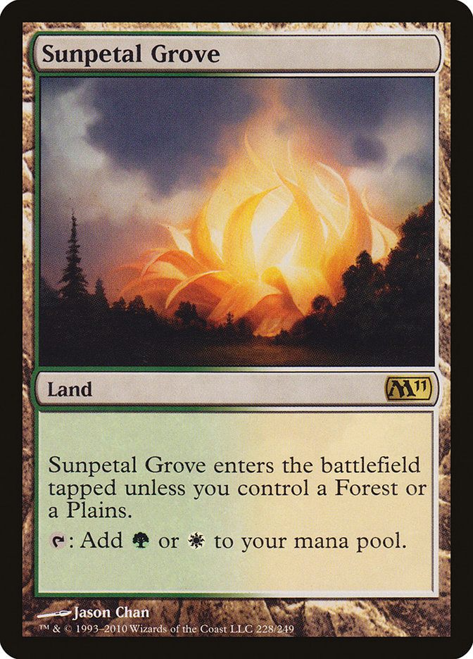 Sunpetal Grove [Magic 2011] | Impulse Games and Hobbies