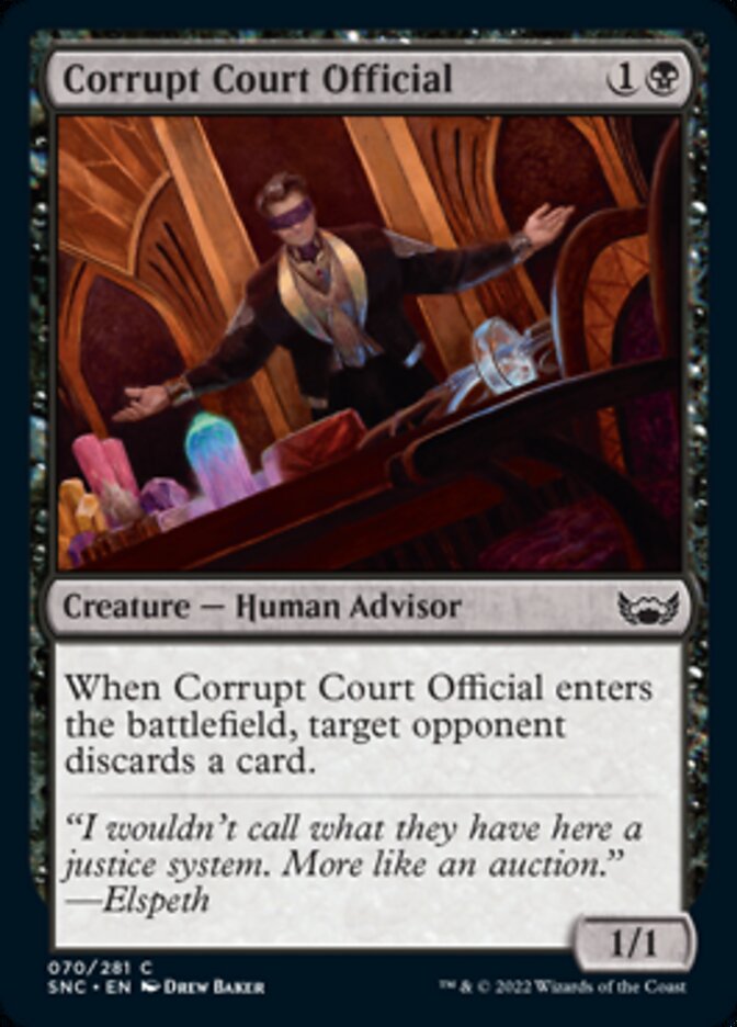Corrupt Court Official [Streets of New Capenna] | Impulse Games and Hobbies