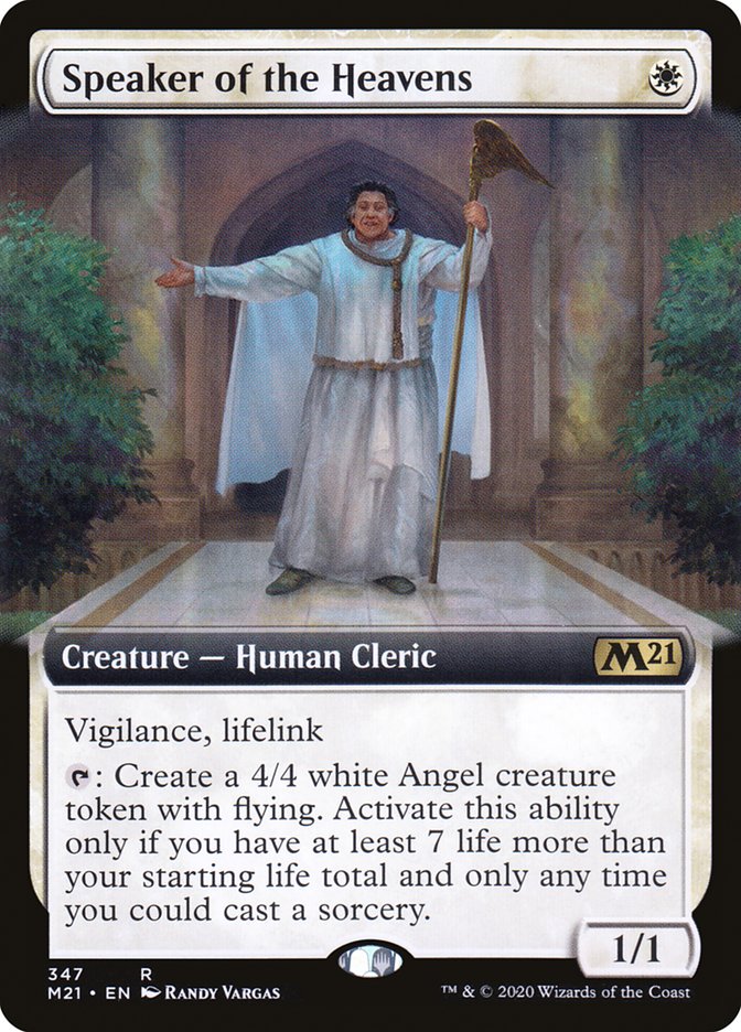 Speaker of the Heavens (Extended Art) [Core Set 2021] | Impulse Games and Hobbies