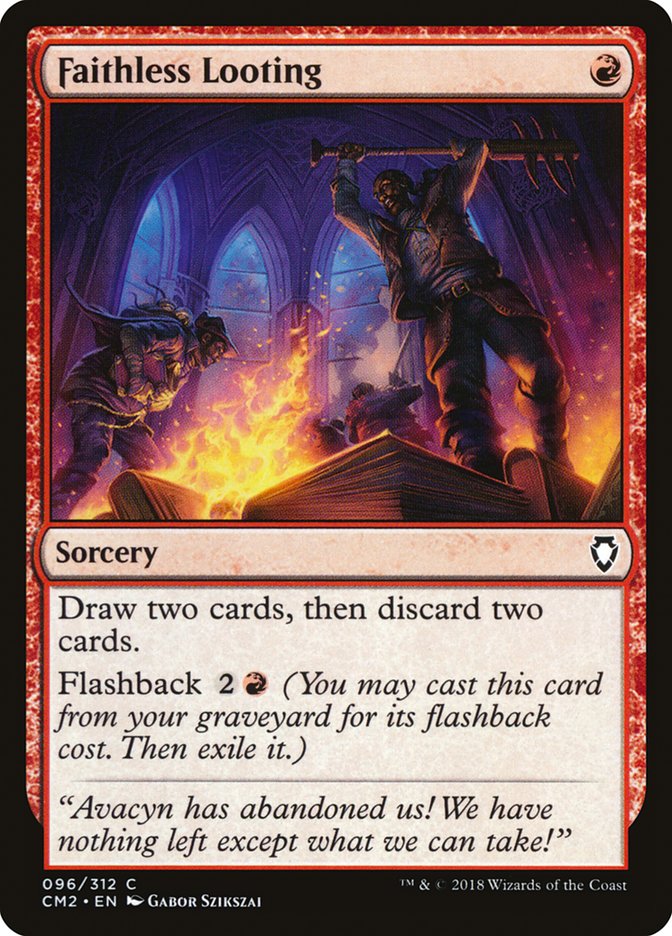 Faithless Looting [Commander Anthology Volume II] | Impulse Games and Hobbies