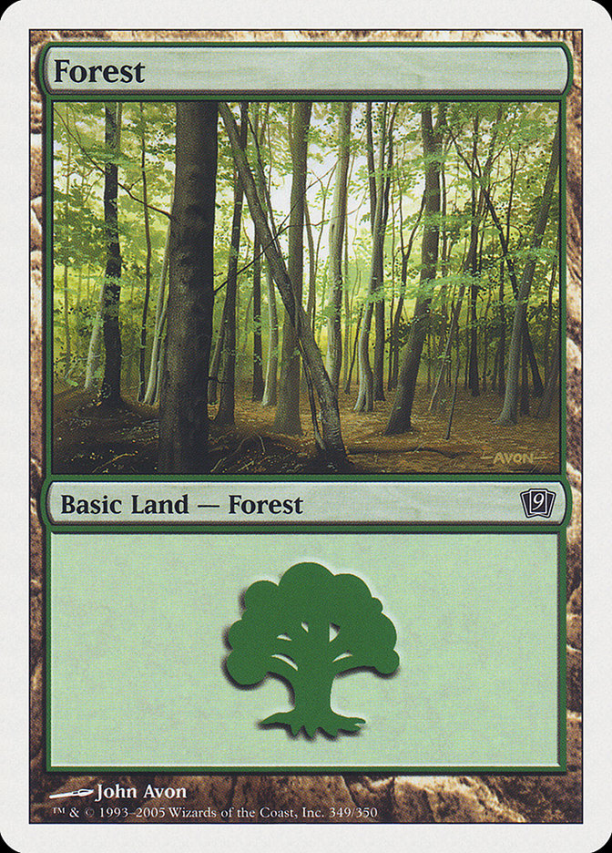 Forest (349) [Ninth Edition] | Impulse Games and Hobbies