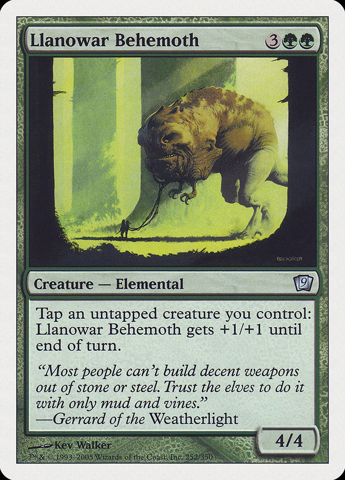 Llanowar Behemoth [Ninth Edition] | Impulse Games and Hobbies