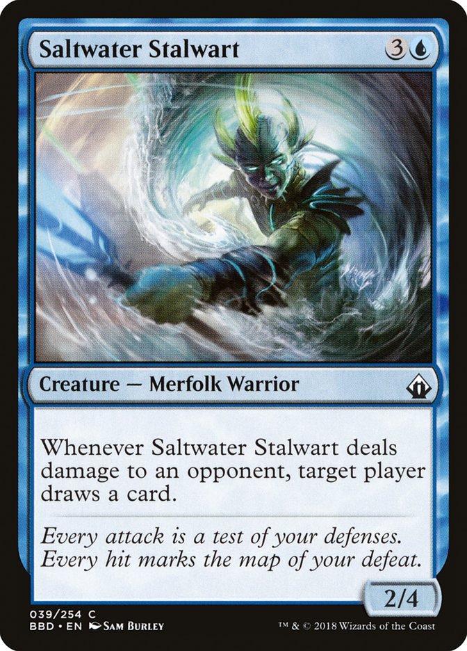 Saltwater Stalwart [Battlebond] | Impulse Games and Hobbies
