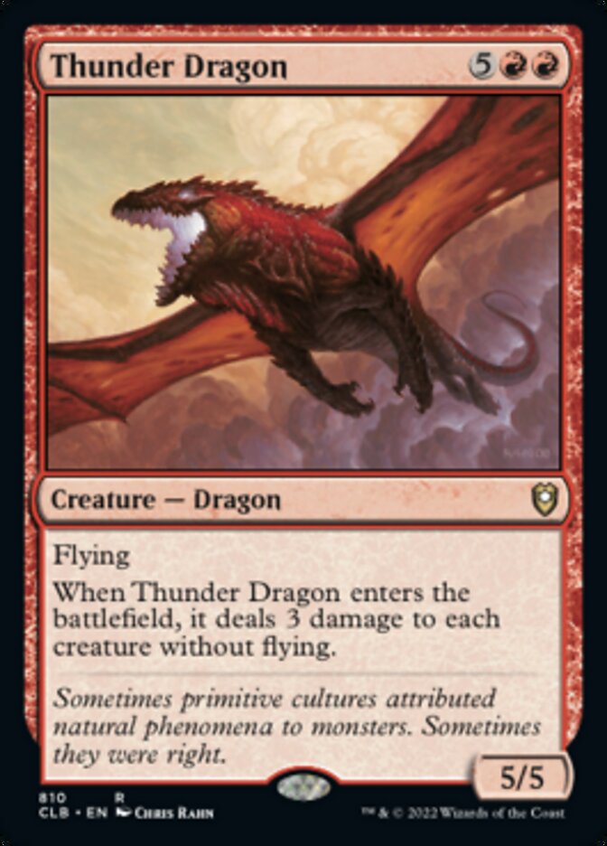 Thunder Dragon [Commander Legends: Battle for Baldur's Gate] | Impulse Games and Hobbies