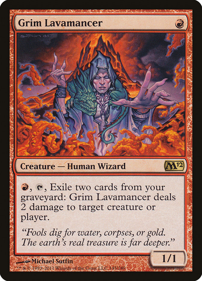 Grim Lavamancer [Magic 2012] | Impulse Games and Hobbies